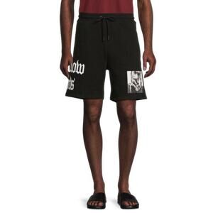 Death Row Records Snoop Dogg Fleece Shorts Black Large NWT